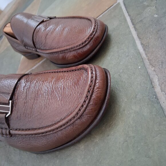 Bally Brown Leather Loafers - Picture 6 of 8